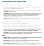 Wham, Bam, Autism scams: Paracetamol.