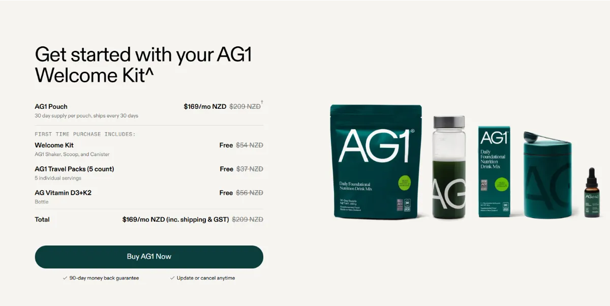 AG1: The Lazarus of supplements, part 1