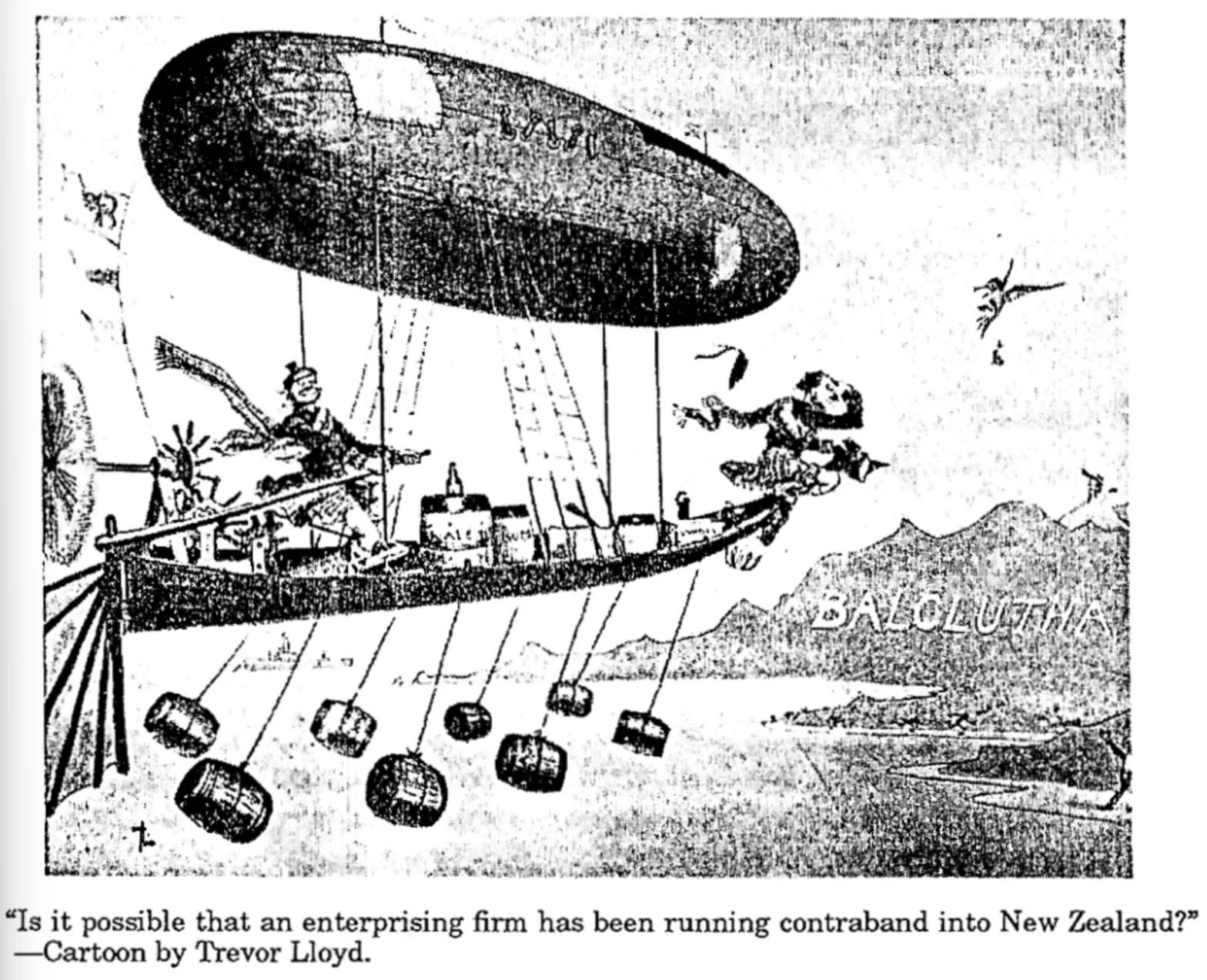 1909 Coming of the phantom airship