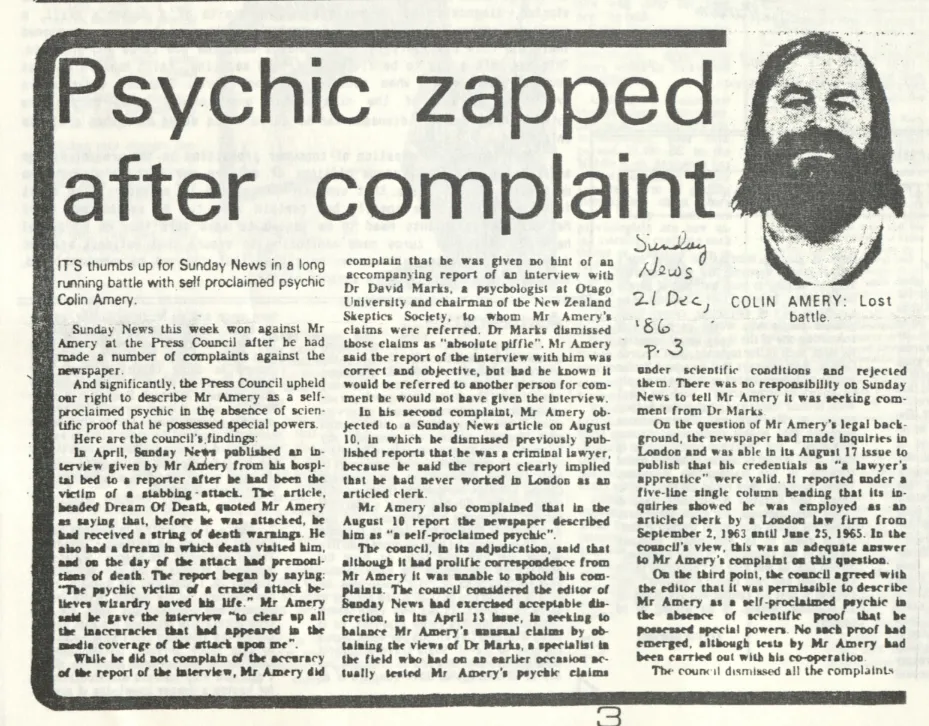 Tarotmancer: A brief biography of Colin Amery