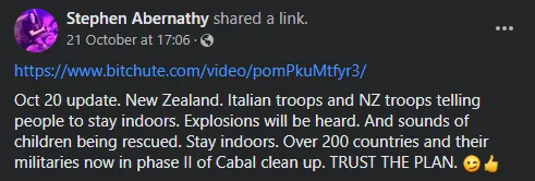 No, Italian Soldiers are not roaming the streets of NZ
