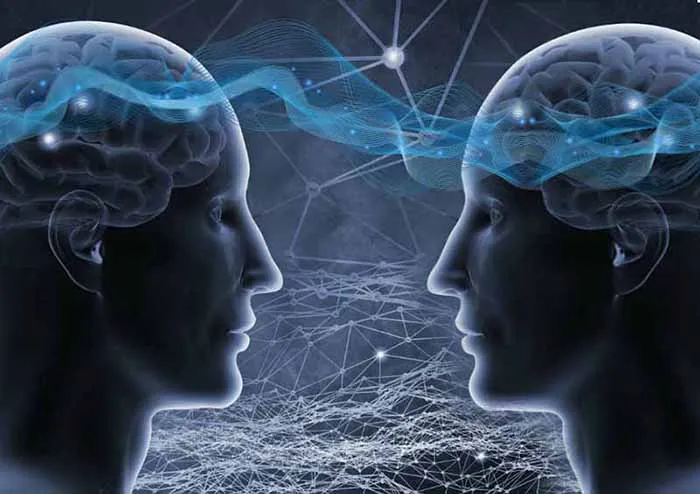 Quantum communication in telepathy