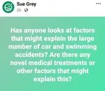 Drownings and the road toll