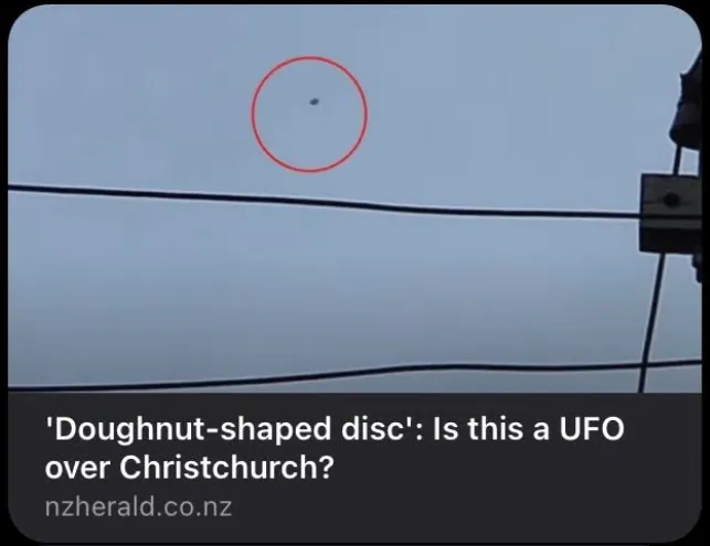 Santa Sighted over Christchurch, says NZ Herald
