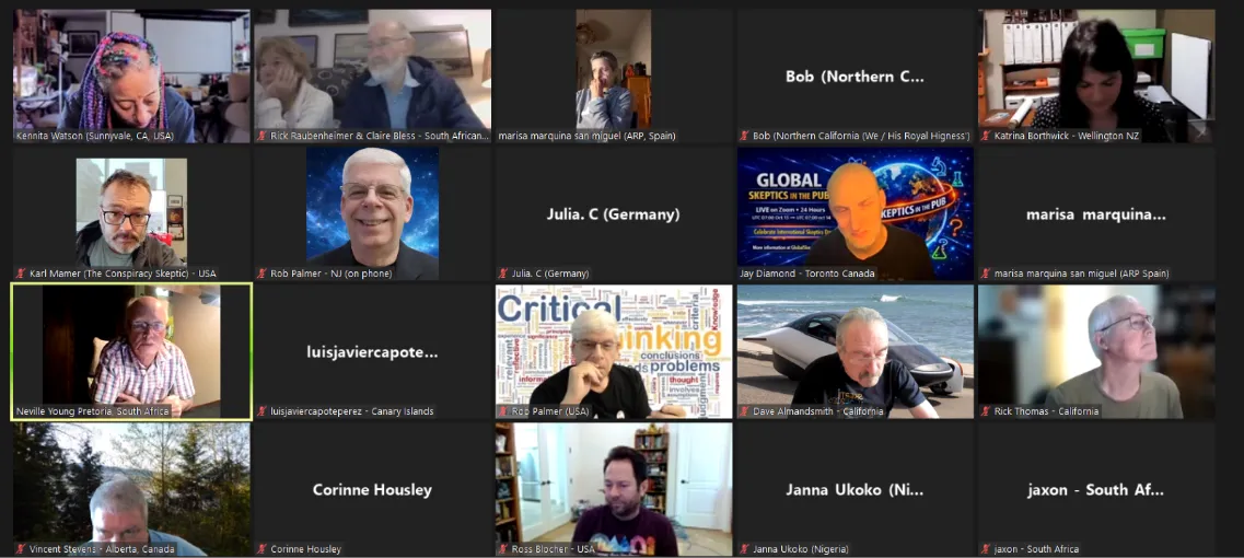 Global Skeptics in the Pub