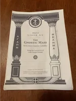 Gnostic Mass: A touch of Aleister in the Antipodes
