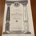 Gnostic Mass: A touch of Aleister in the Antipodes