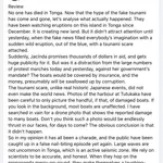 Tonga aftermath & Ken Ring