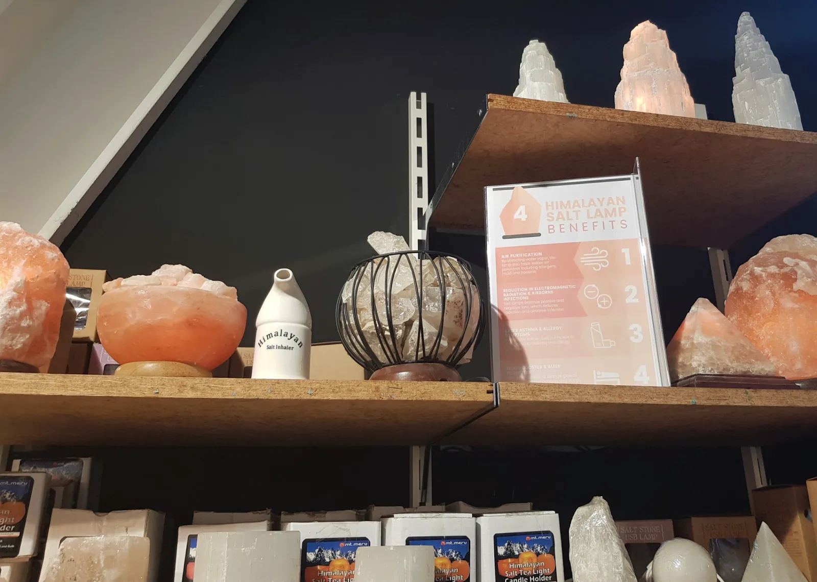 Health claims of Salt Lamps