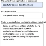 Way remains murky for MDMA assisted therapy