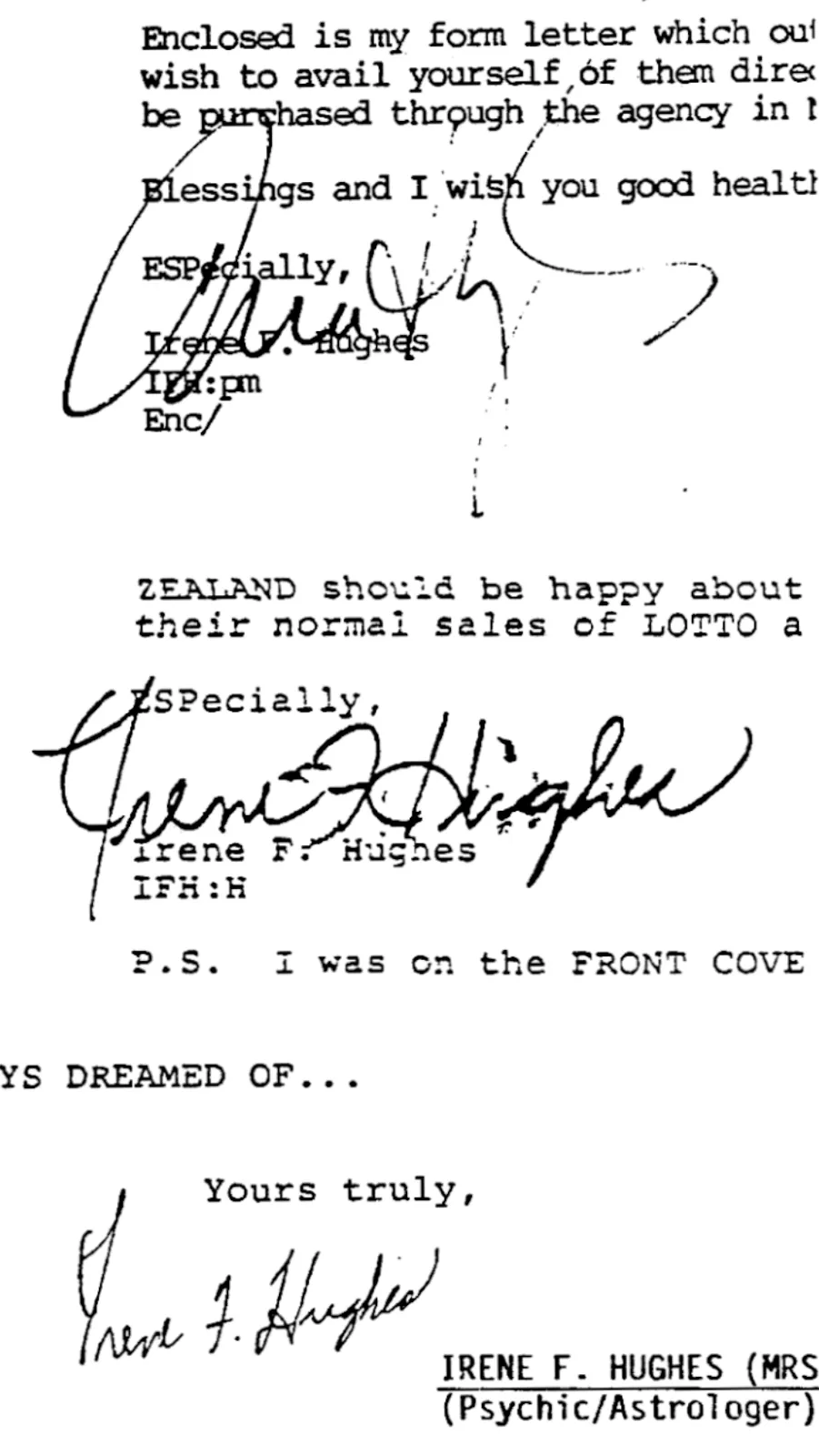 Calling all graphologists