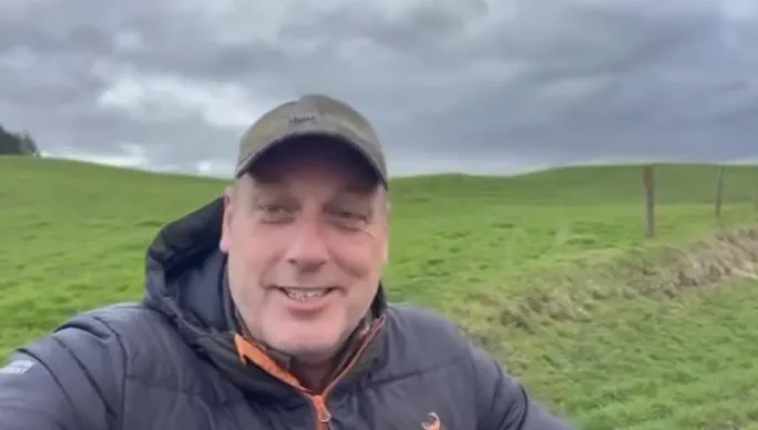 Kelvin Cruickshank down on the farm
