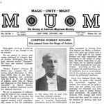 Dead Skeptics Society: Thomas William Driver, aka Professor Robert Kudarz, Part 1