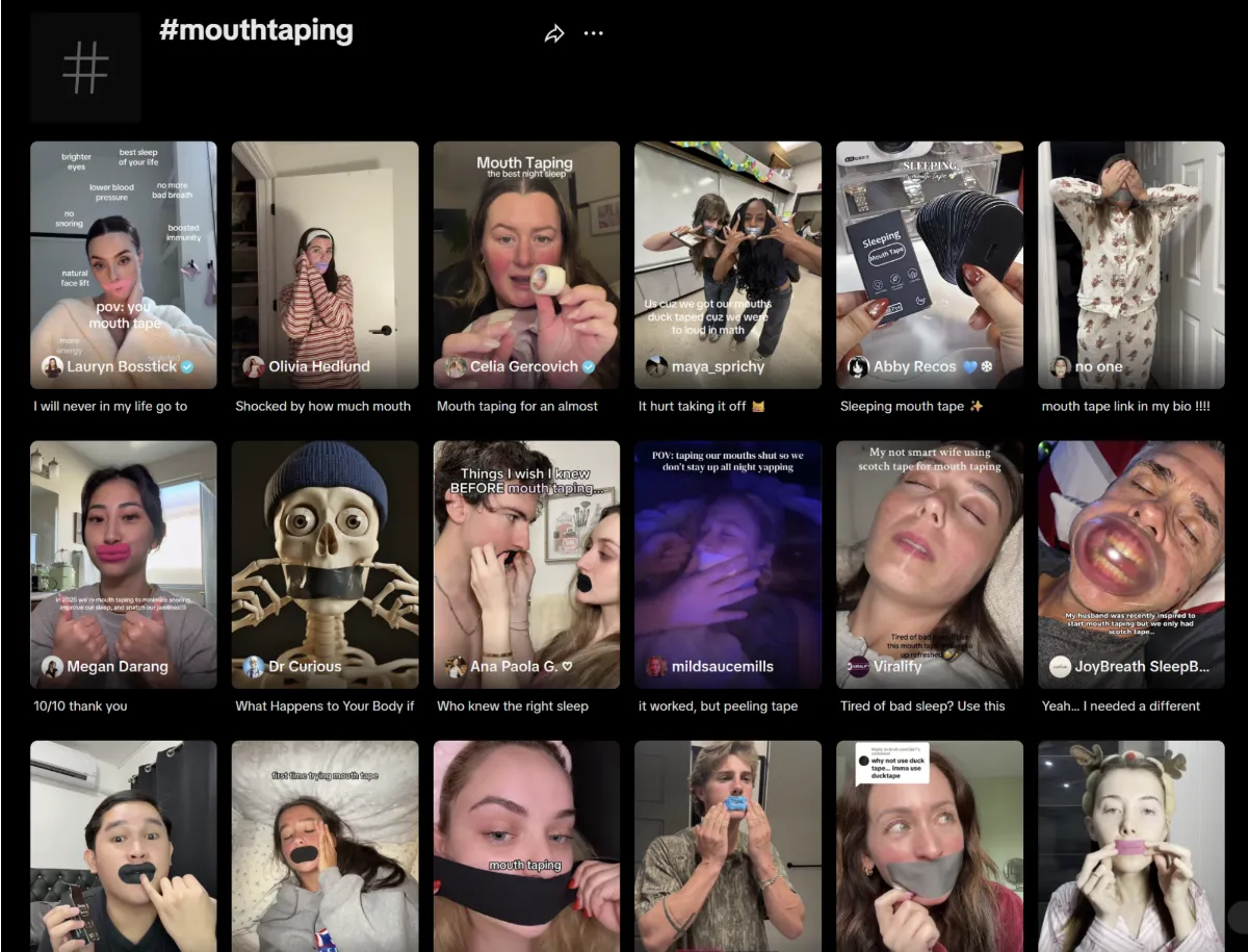 Mouth Taping