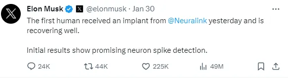 New Neuralink News