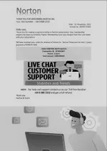 Fake Norton Email Scam