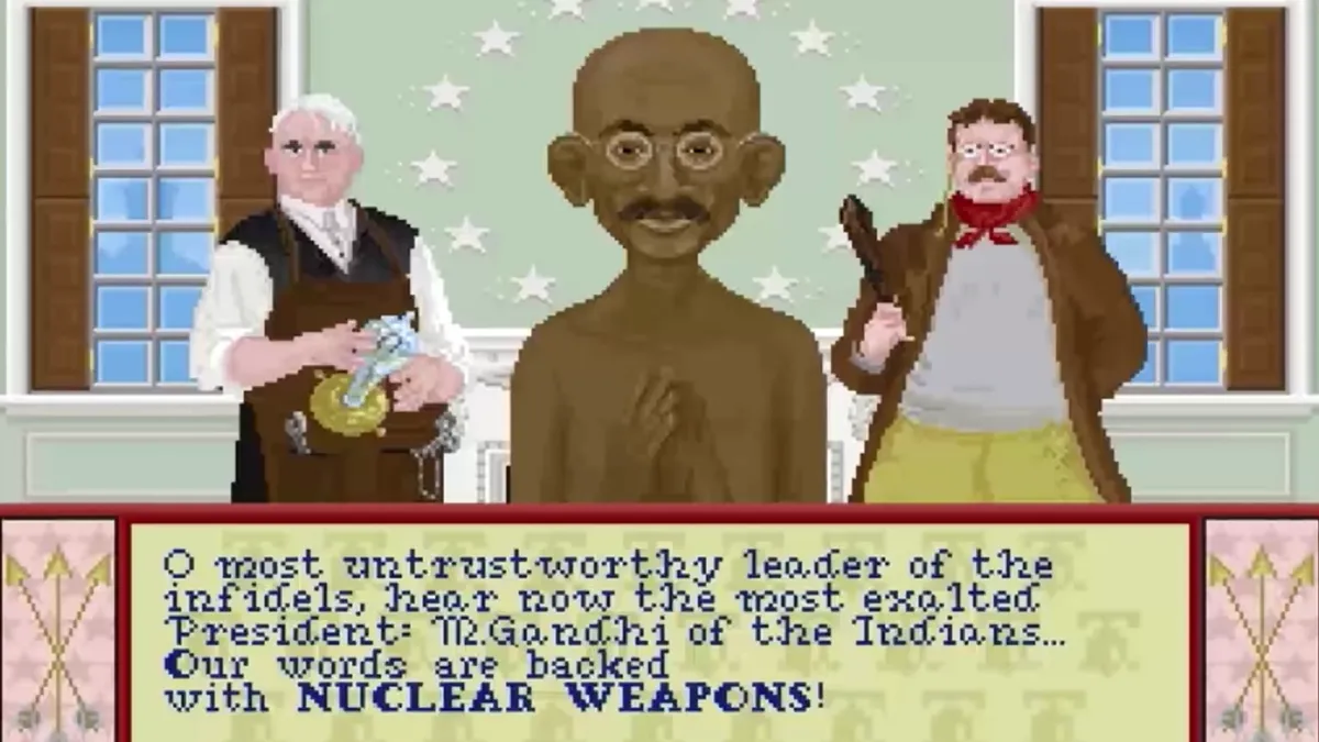Nuclear Gandhi