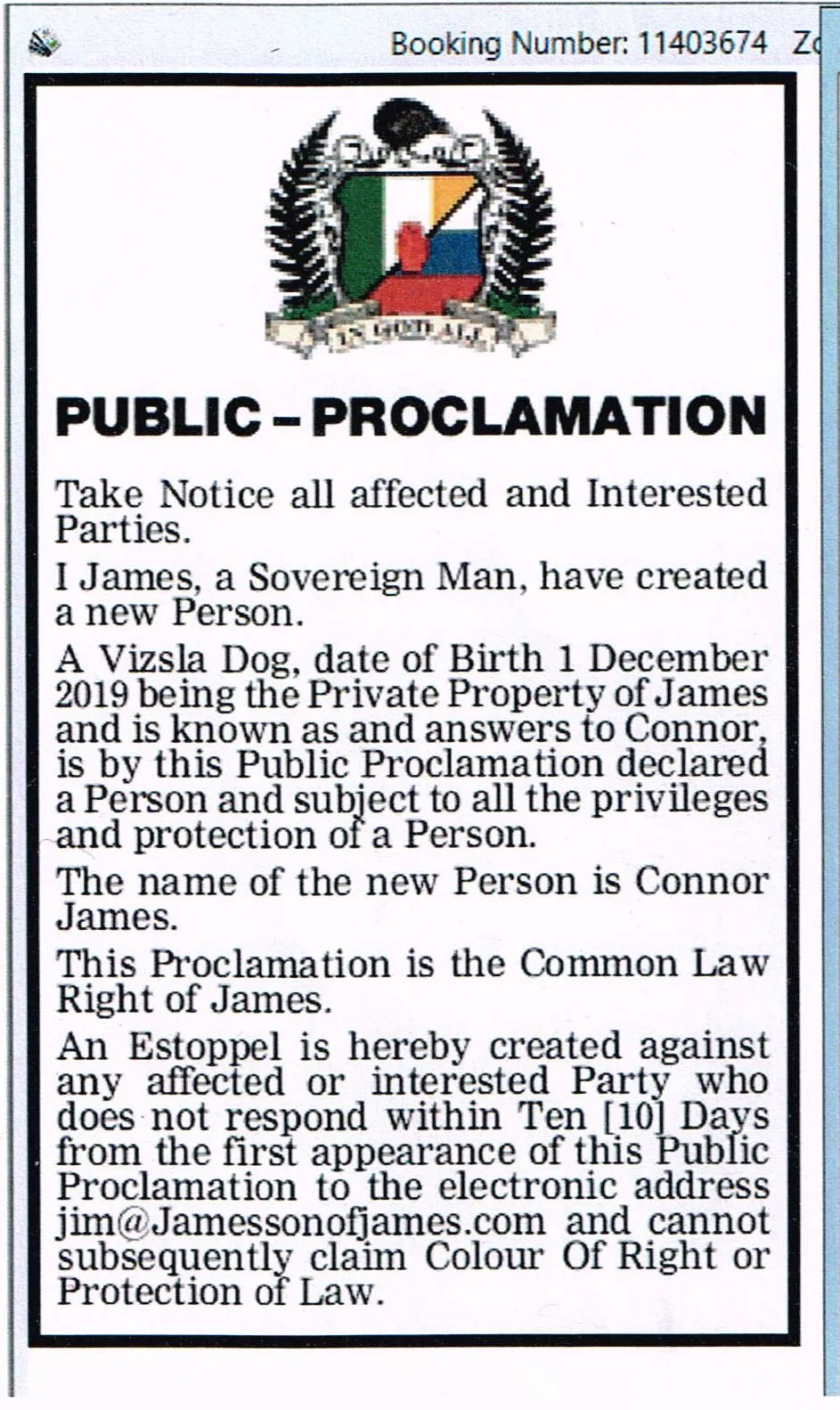 Sovereign Citizens: Part Three - the Courts