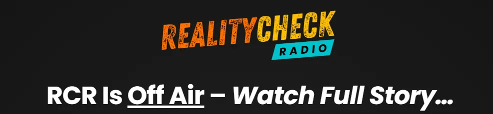RCR gets a reality check?