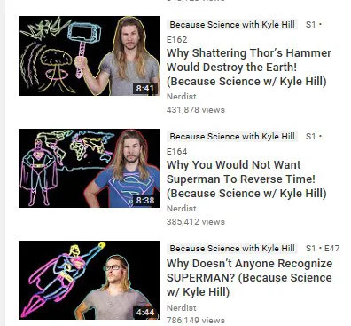 Fun and science