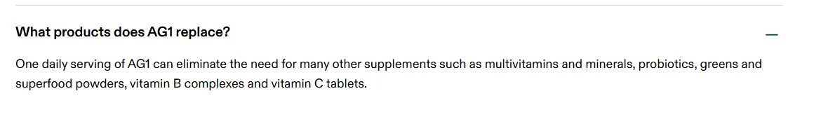 AG1: The Lazarus of supplements, part 2