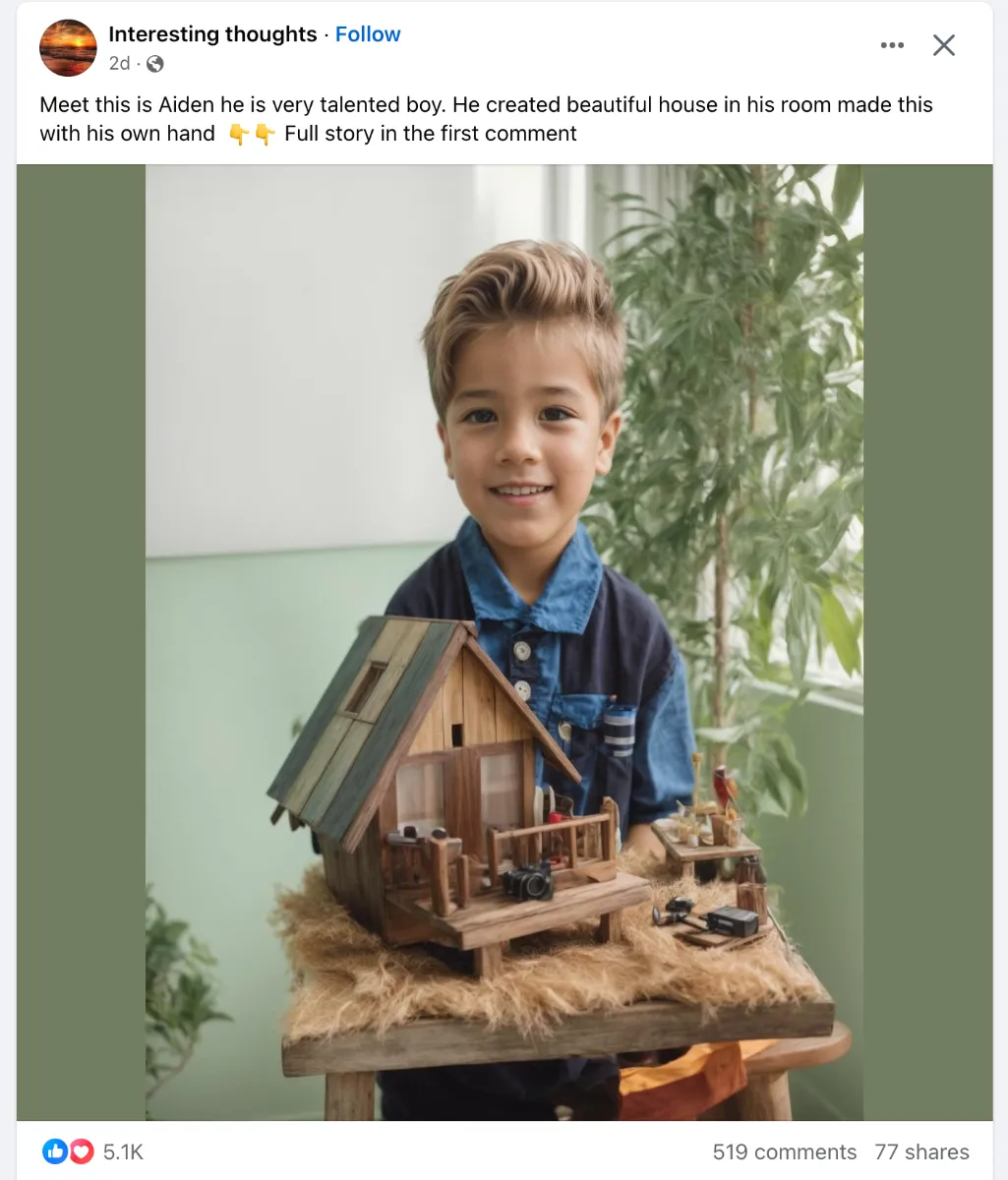 AI image scam